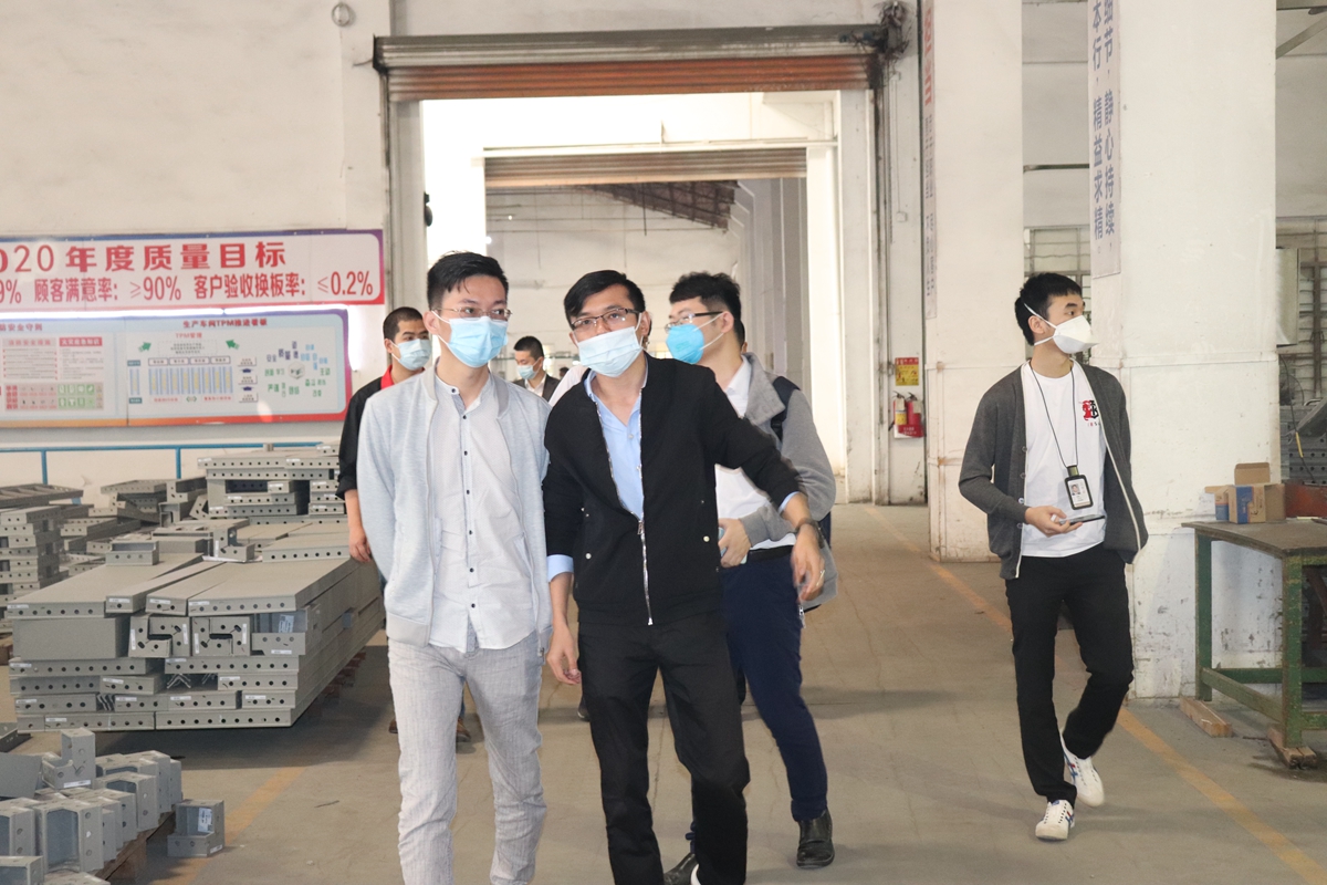 2020-10-23 廣東保利地產(chǎn)來(lái)廠考察