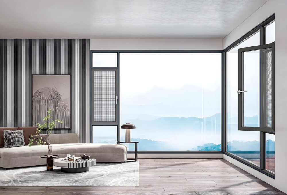 明韻斷橋系統平開窗